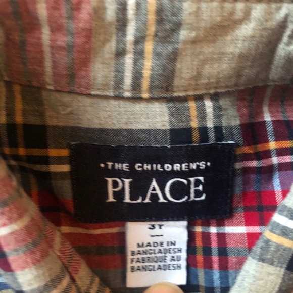 Boy’s button down shirt size 3T - Picture 2 of 3